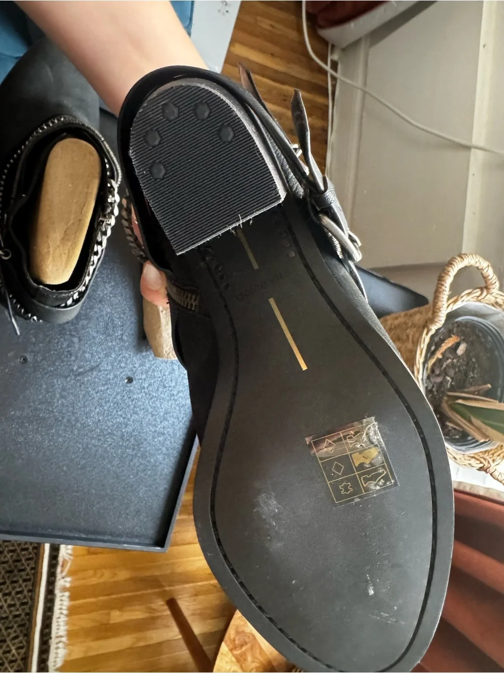 Dolce Vita Ankle Boots with Decorative Straps NEVER WORN 9